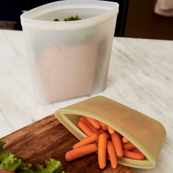 Small Hours - The Set of 2 Silicone Food Bags - Picture 3 of 6